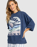 Womens Lineup Pullover Sweatshirt