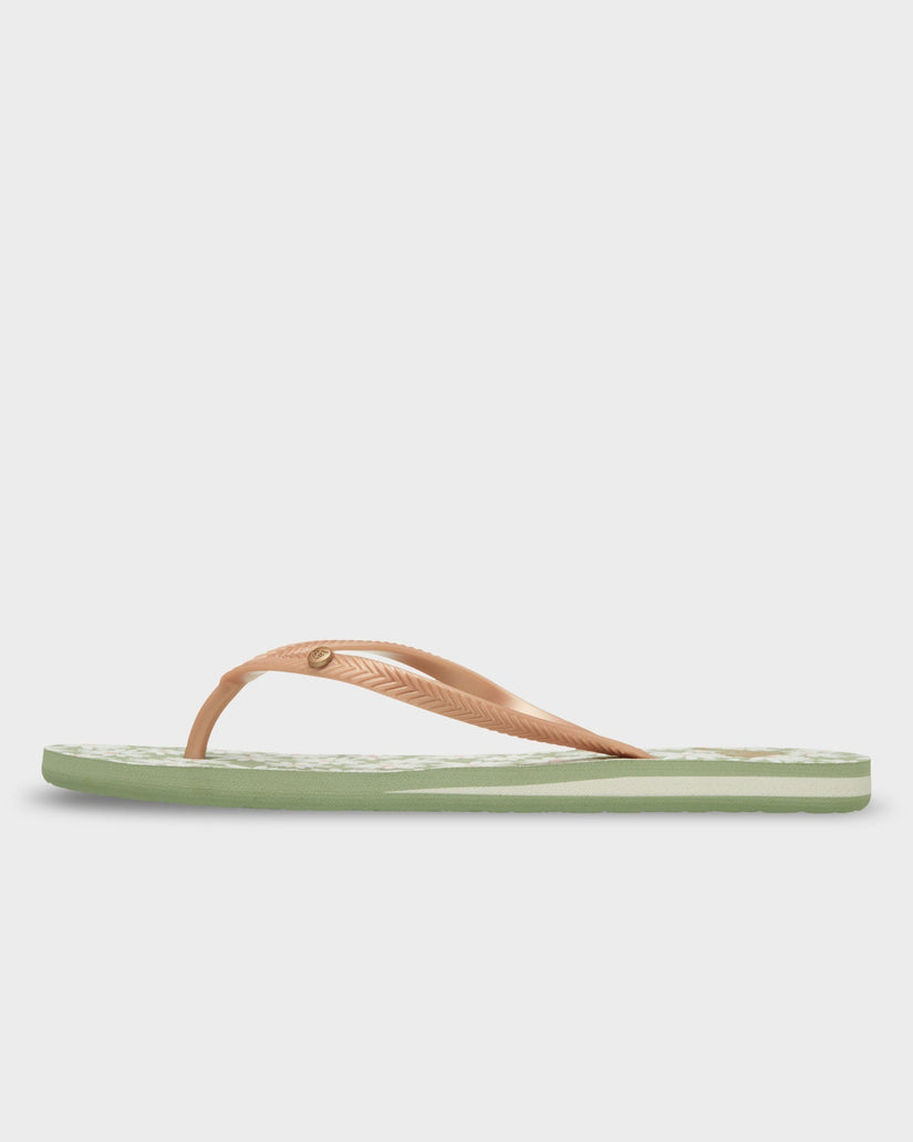 Womens Bermuda Print Thongs