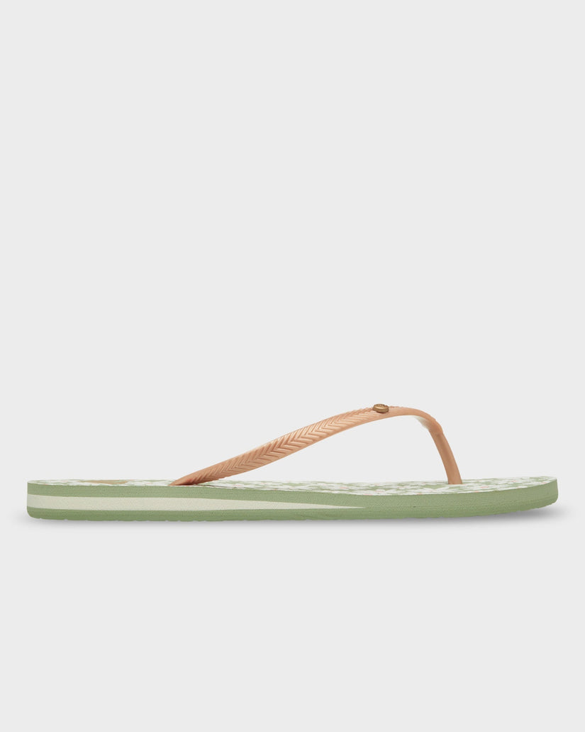 Womens Bermuda Print Thongs