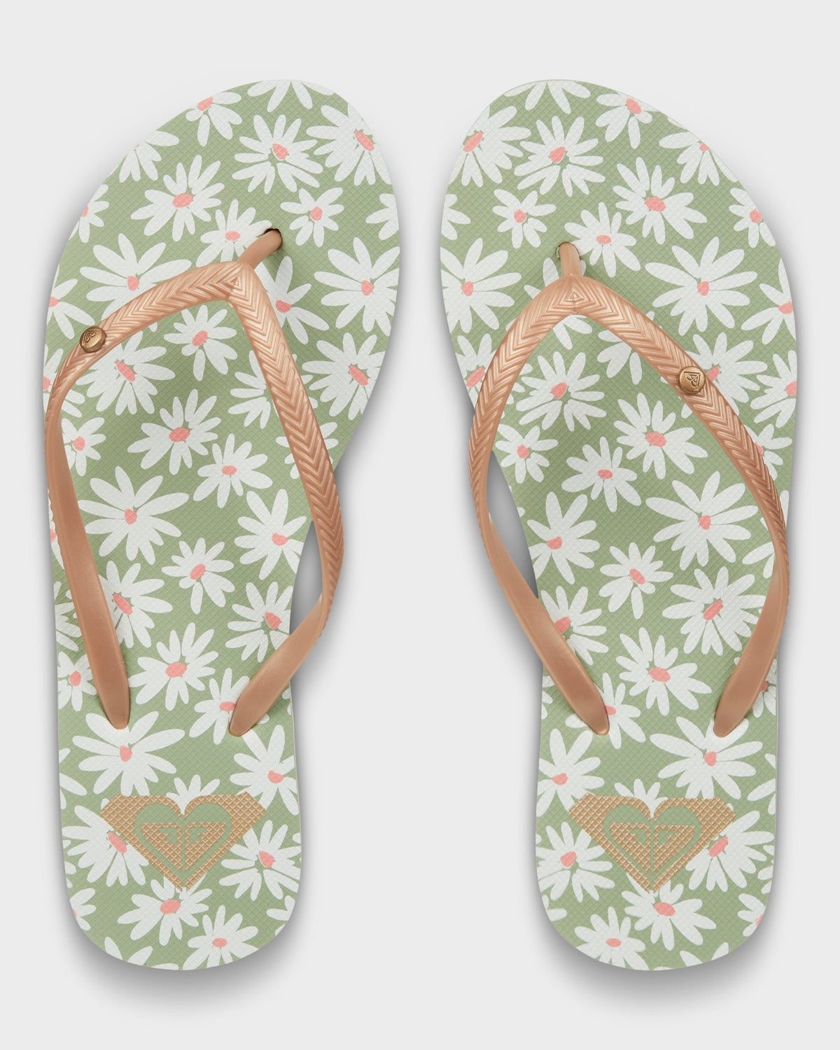 Womens Bermuda Print Thongs