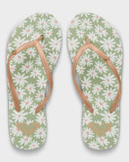 Womens Bermuda Print Thongs