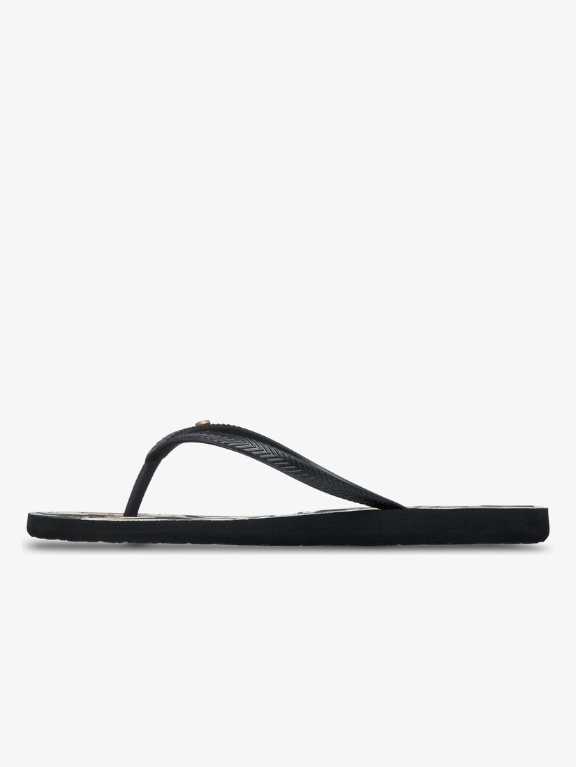 Womens Bermuda Print Thongs