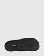 Womens Slippy Knit Slides