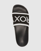 Womens Slippy Knit Slides
