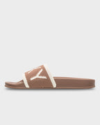 Womens Slippy Knit Slides