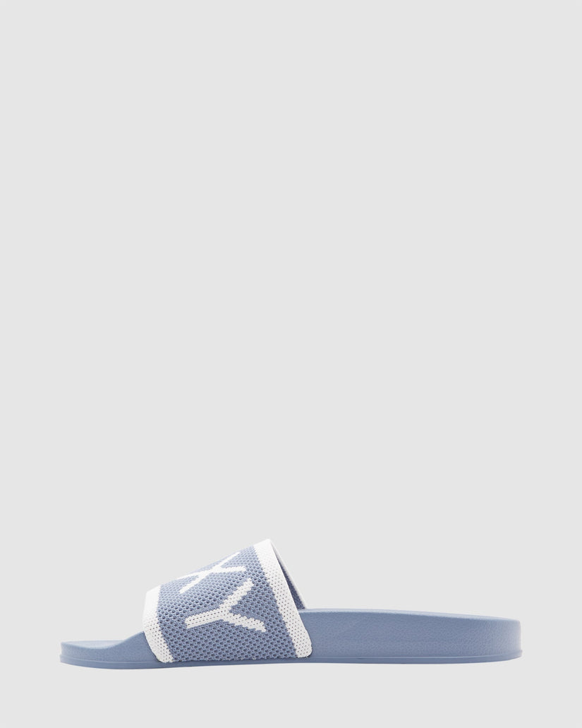 Womens Slippy Knit Slides