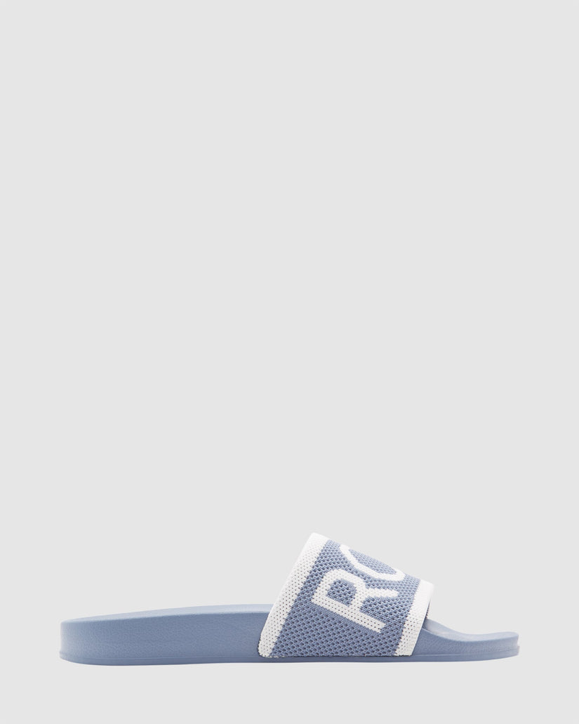 Womens Slippy Knit Slides