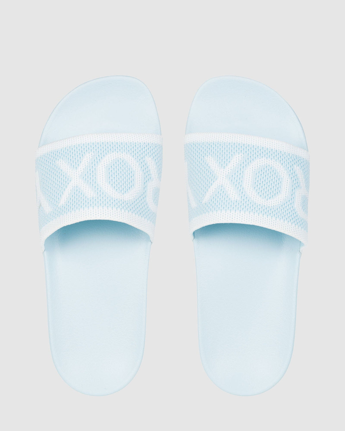 Womens Slippy Knit Slides