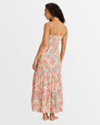 Womens Hot Tropics Maxi Printed Dress