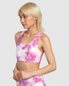 Womens Thug Rose Essential Sports Bra