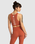 Womens Earth Mid Support Bra