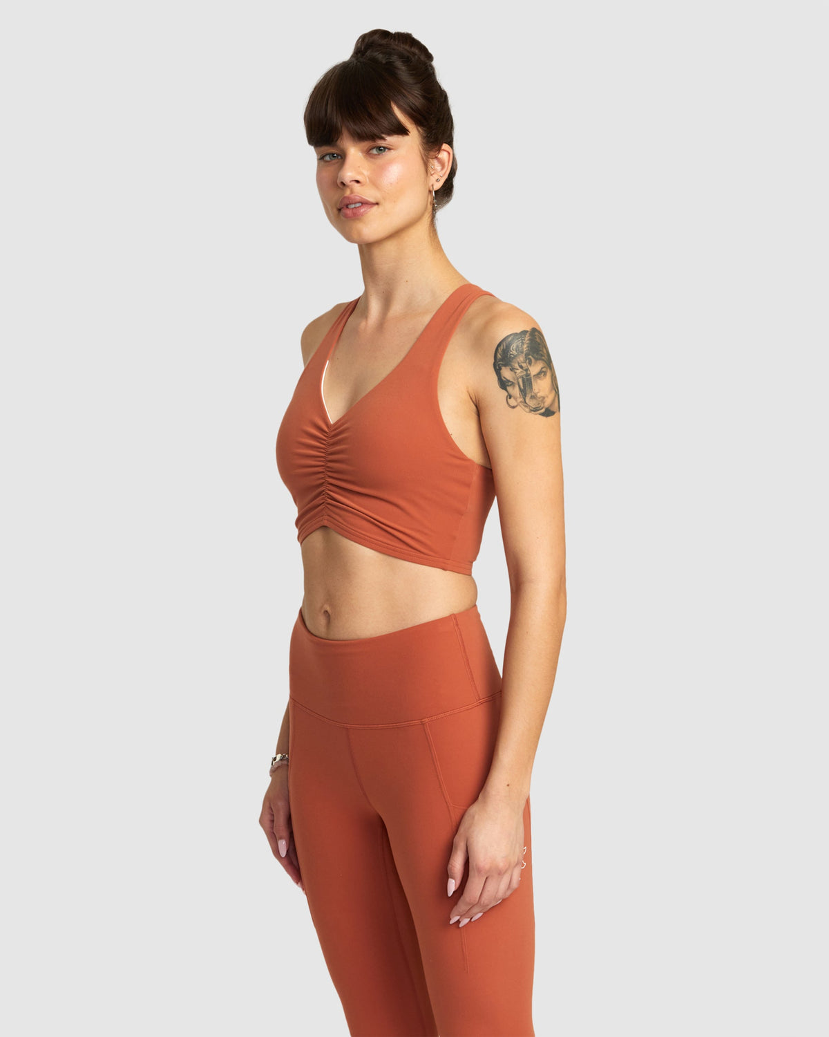 Womens Earth Mid Support Bra