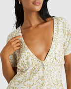 Womens Understated Dolman Mini Dress