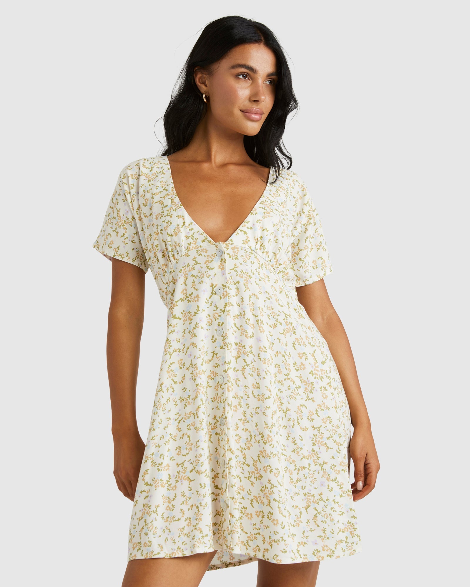 Womens Understated Dolman Mini Dress