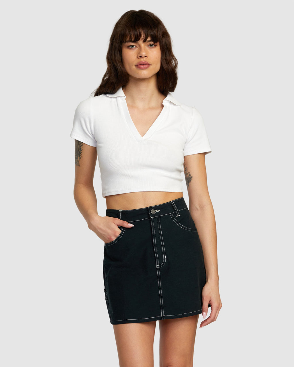 Womens Spring Shift Skirt