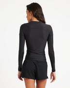 Womens Compression Long Sleeve Rash Vest