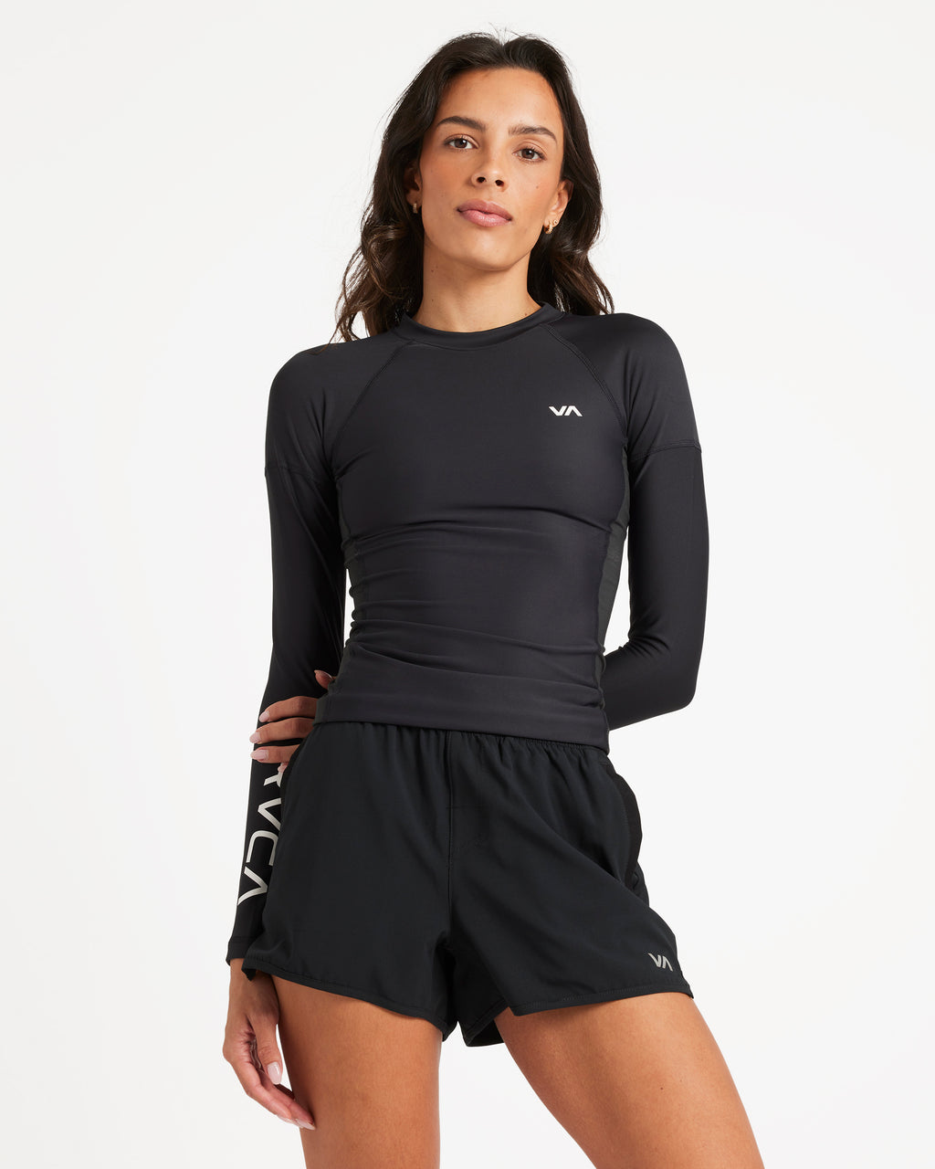 Womens Compression Long Sleeve Rash Vest
