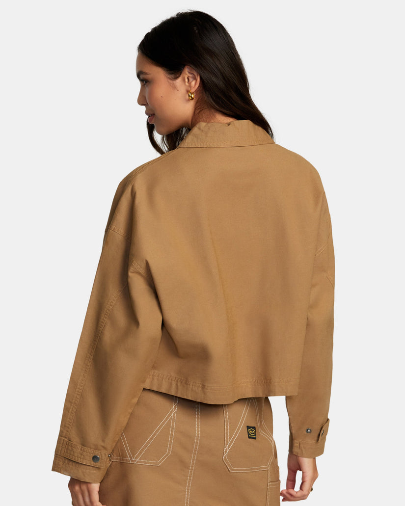 Buy Womens Spring Shift Shacket by RVCA | Amazon Surf NZ