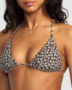 Womens Ditz Halter Tri Bikini Top