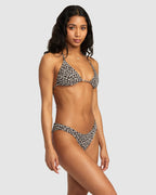 Womens Ditz Halter Tri Bikini Top