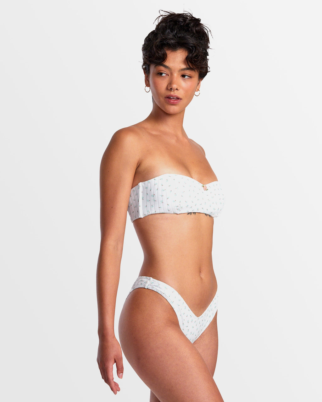 Womens Pointe Sweetheart Bandeau Bikini Top