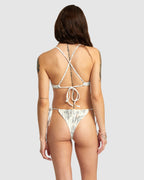 Womens Free Hand Slide Tie Skimpy Bikini Bottom
