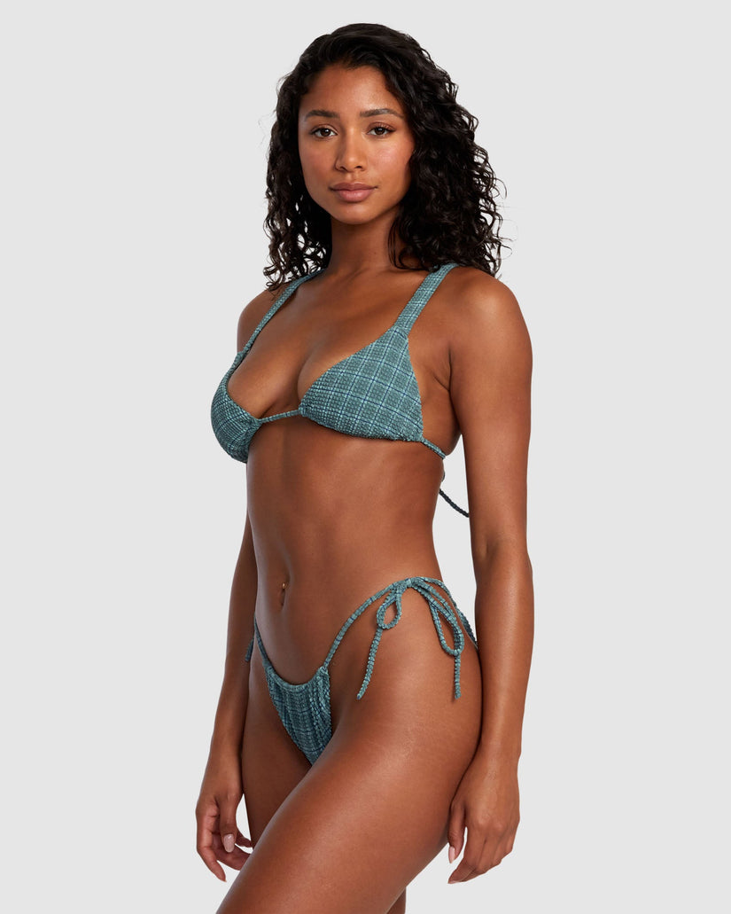 Womens Prepped Side Tie Skimpy Bikini Bottom