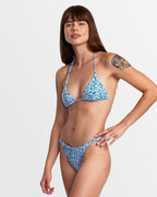 Womens Sprinkles Double Strap Skimpy Bikini Bottom