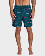 Mens VA Elastic 17" Swim Shorts