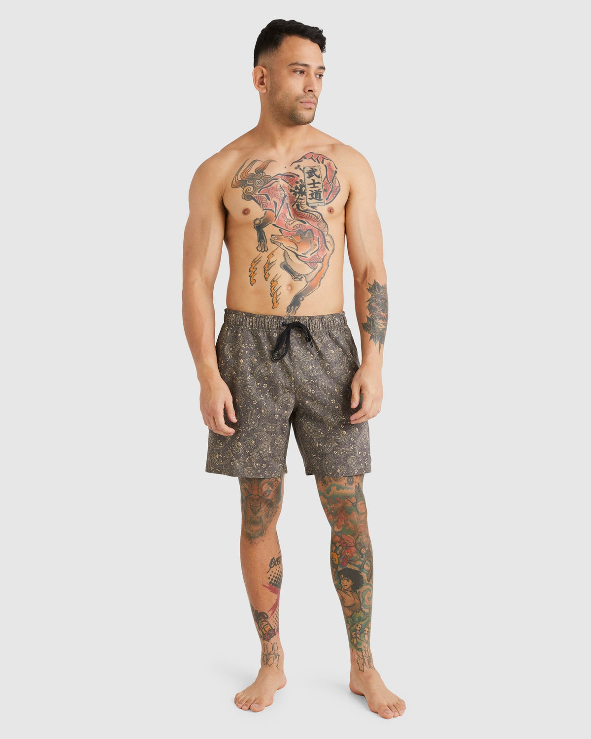 Mens Atlas 17" Elastic Boardshorts