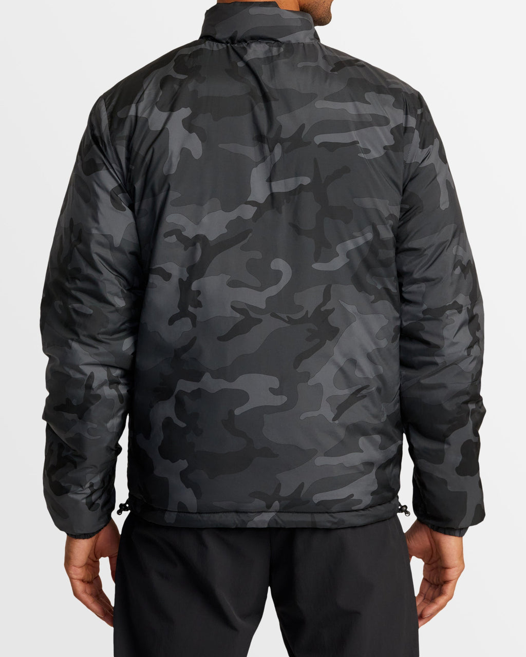 Mens Reversable Packable Puffa Puffer Jacket