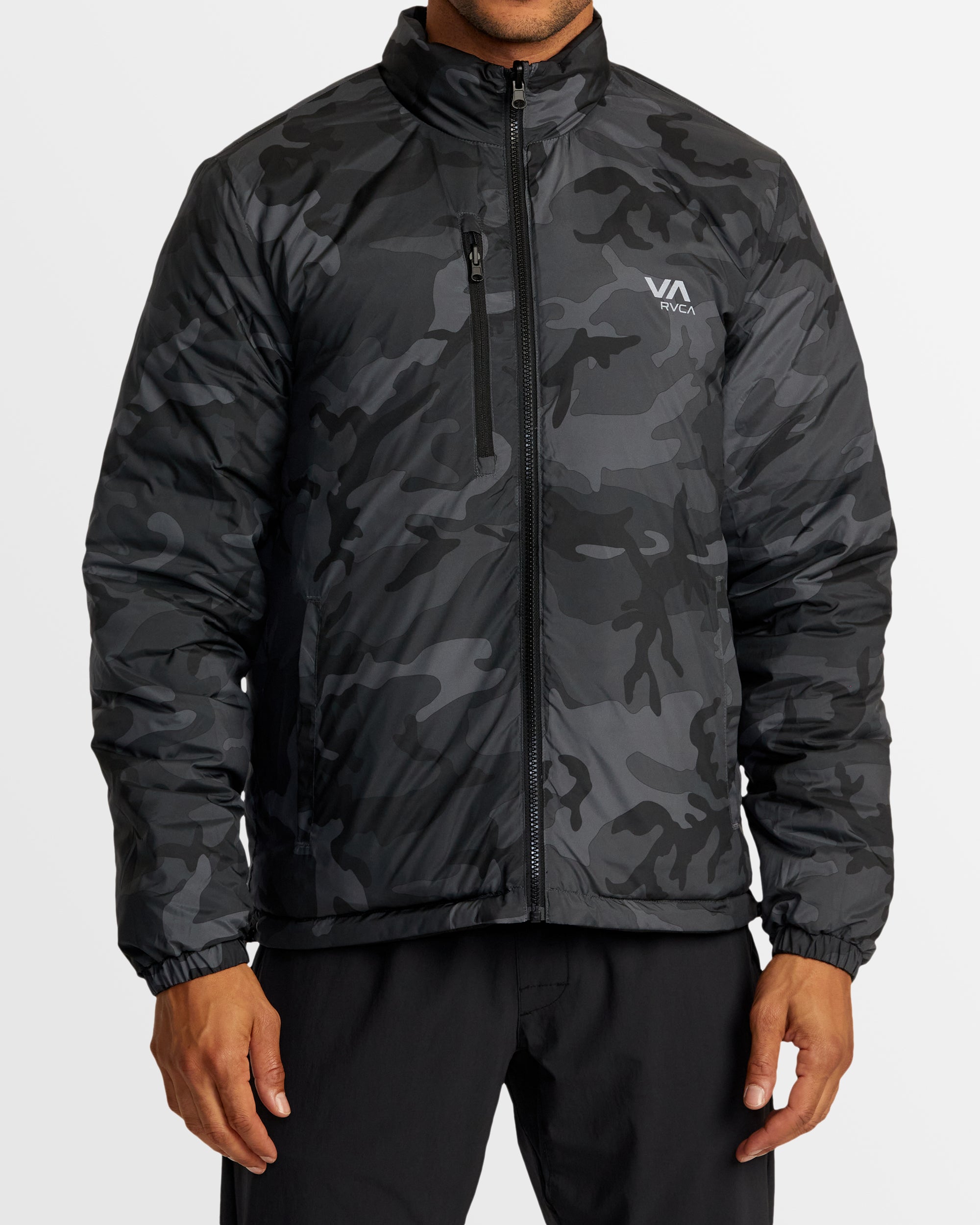 Buy Mens Reversable Packable Puffa Puffer Jacket by RVCA | Amazon