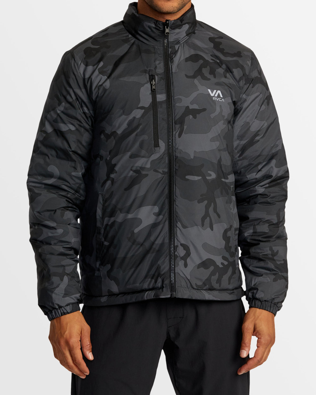 Mens Reversable Packable Puffa Puffer Jacket