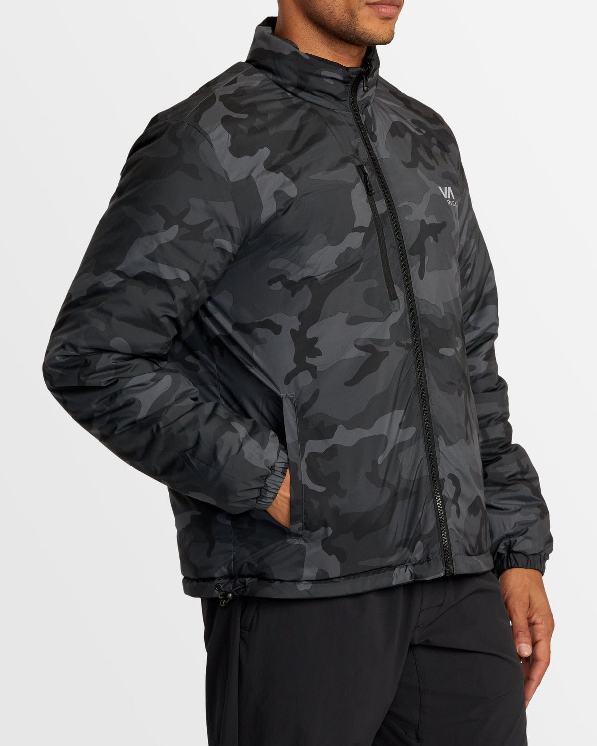 Mens Reversable Packable Puffa Puffer Jacket