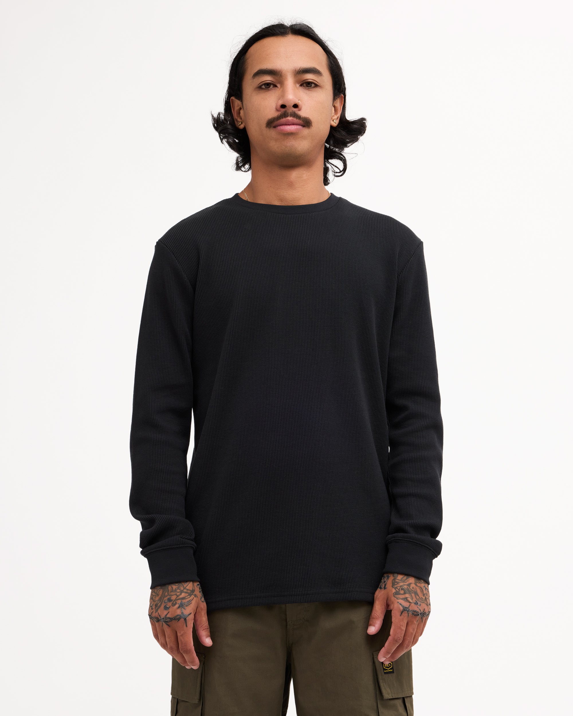 Mens Dayshift Thermal Long Sleeve T-Shirt