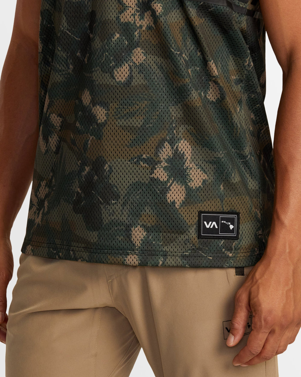 Mens Hawaii Taro Mesh Tank Top