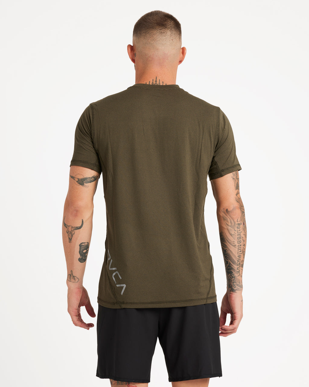Mens Sport Vent Stripe T-Shirt