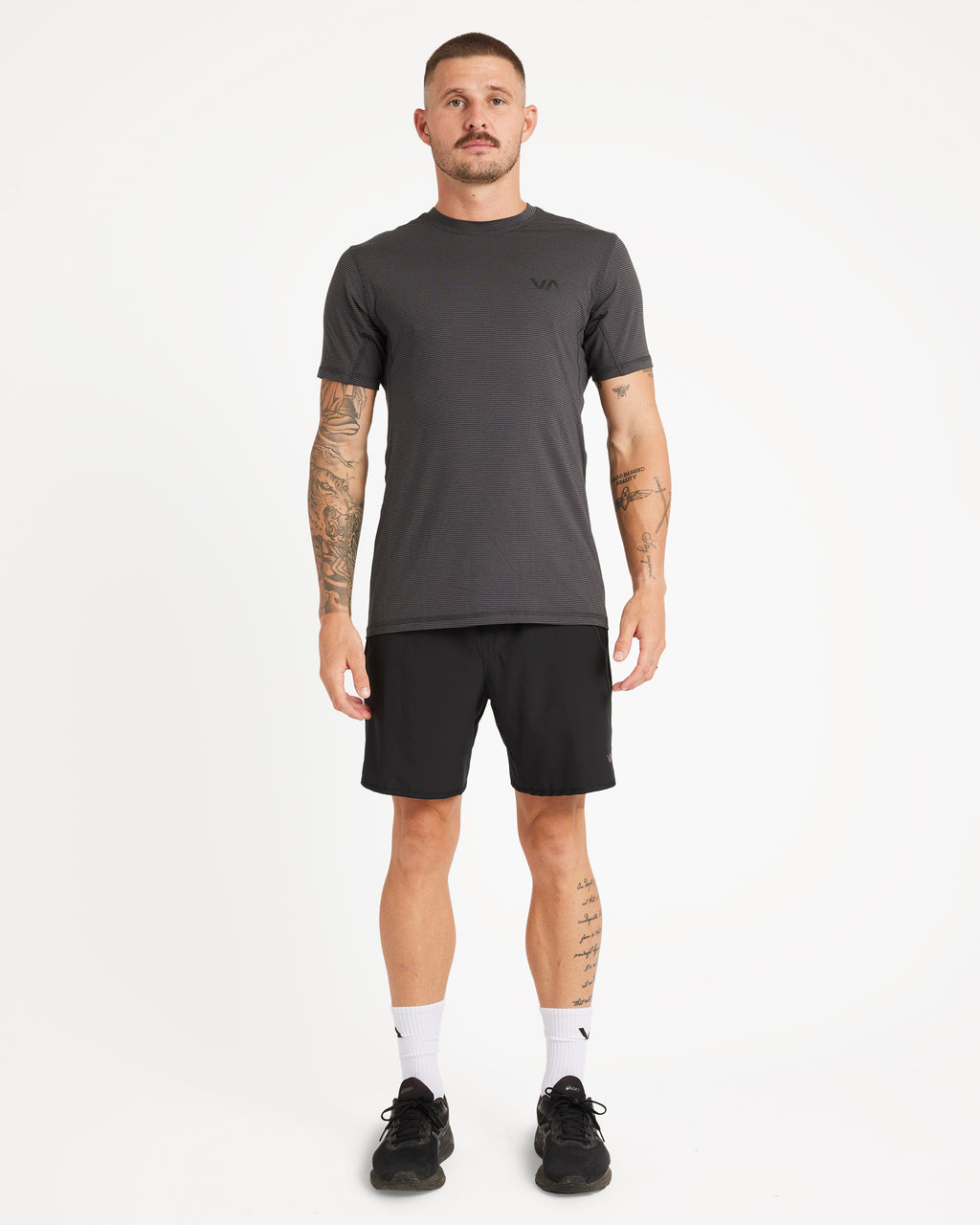 Mens Sport Vent Stripe T-Shirt