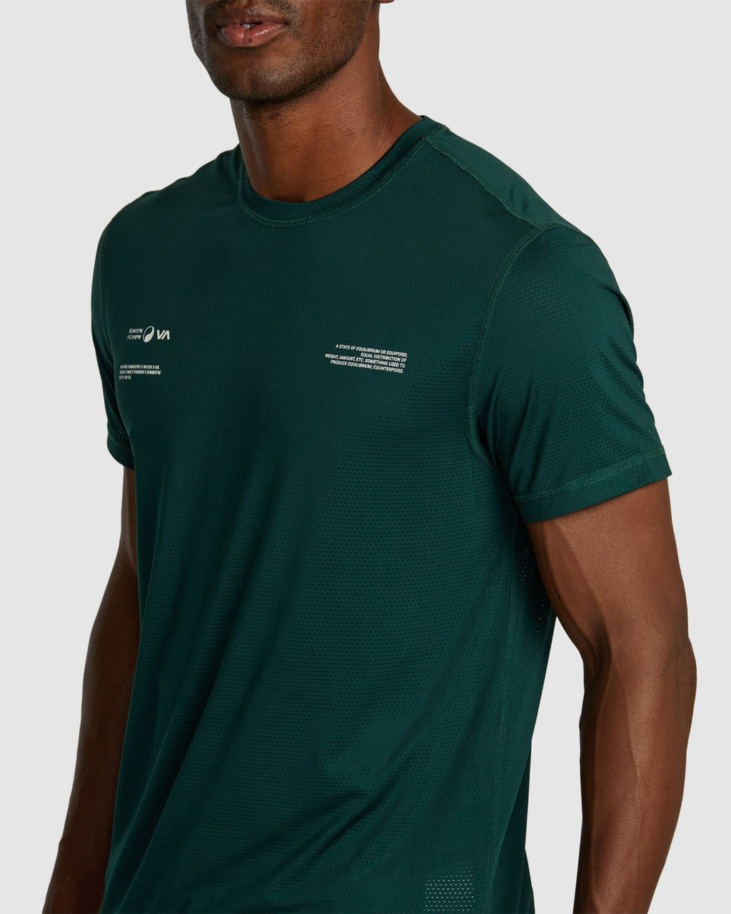 Mens Rvca Runner T-Shirt