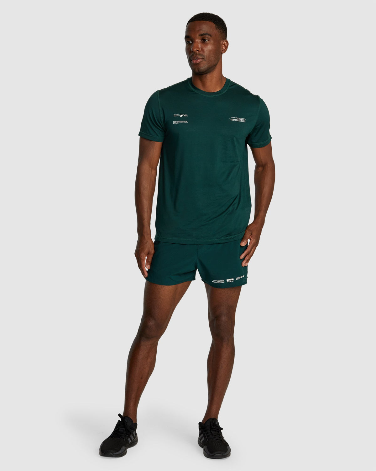 Mens Rvca Runner T-Shirt