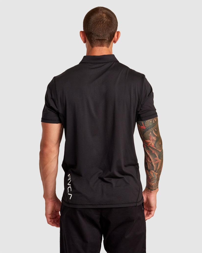 Mens Sport Vent Polo Shirt