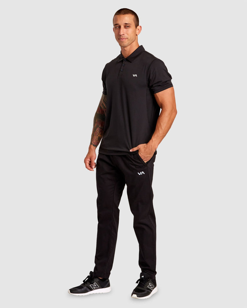 Mens Sport Vent Polo Shirt