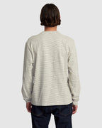 Mens Vacancy Crew Long Sleeve T-Shirt