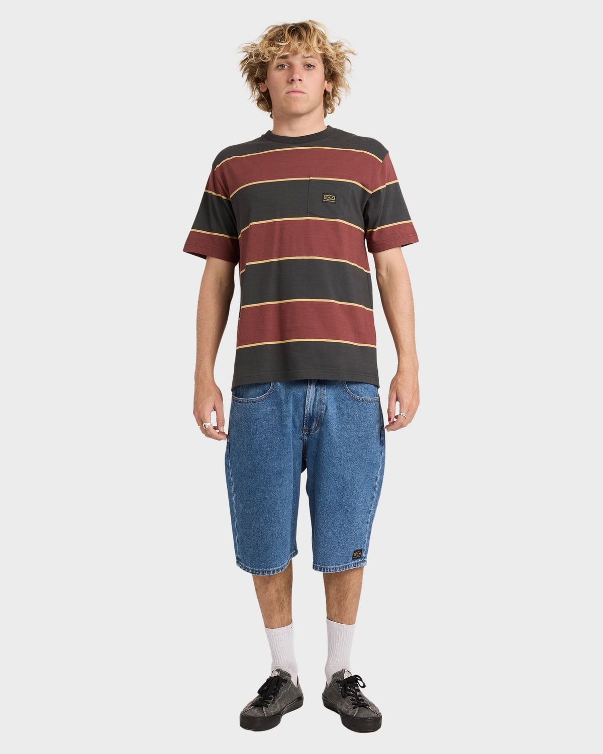 Mens Dayshift Stripe T-Shirt