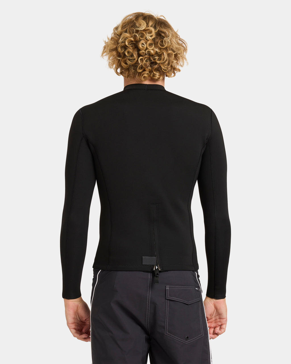 Mens 2mm Balance Back Zip Long Sleeve Wetsuit Top