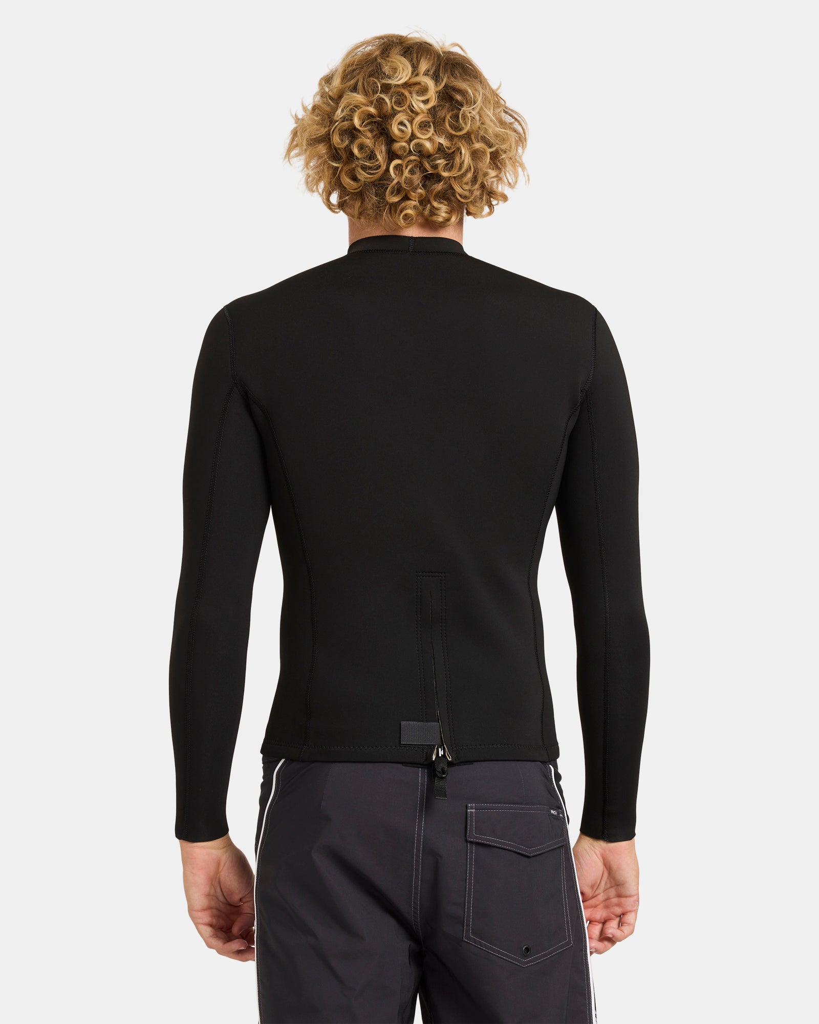 Mens 2mm Balance Back Zip Long Sleeve Wetsuit Top