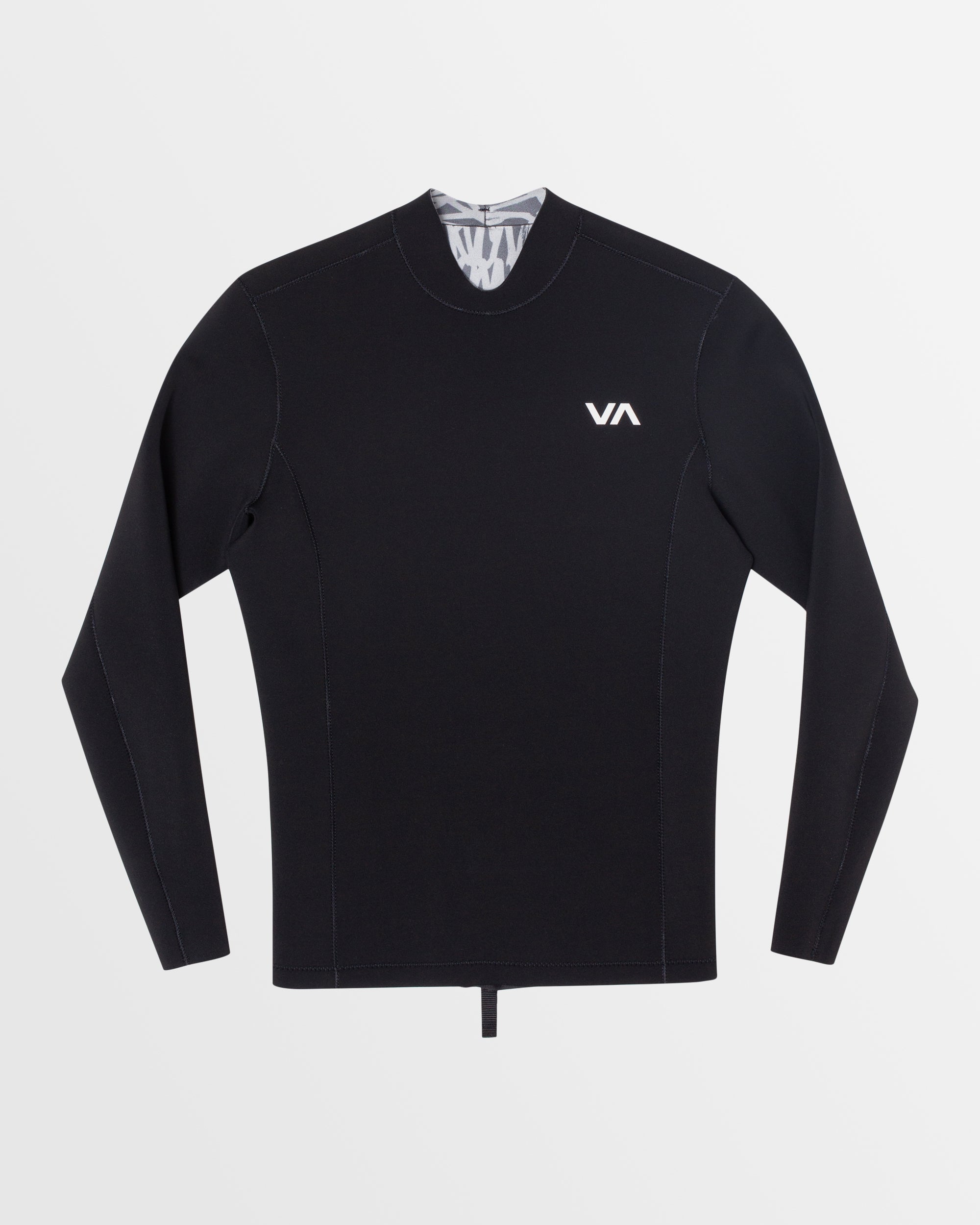 DEVI！！RVCA 2/2 BALANCECHESTZIP SS Buy Mens 2mm Balance Back Zip Long Sleeve Wetsuit Top by