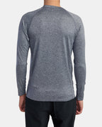 Mens RVCA Long Sleeve Rash Vest
