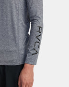 Mens RVCA Long Sleeve Rash Vest