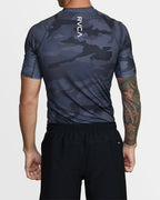Mens Sport Short Sleeve Rash Vest